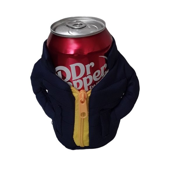 Set of 4 Puffer jacket drink holders as pictured NWT - Picture 3 of 3